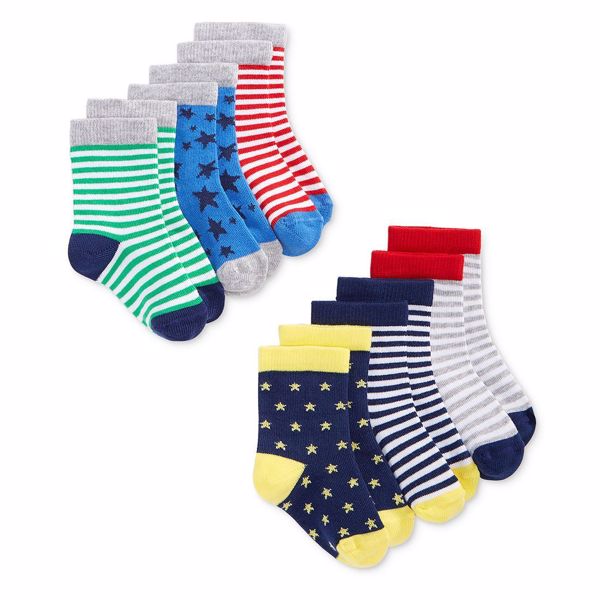 图片 6-pack Baby Socks Set